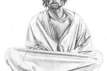 Willem Dafoe- rysunek ołówkiem